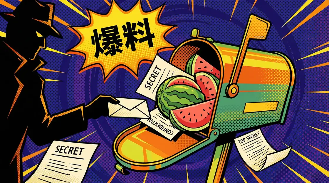 草莓樱桃西瓜榴莲通用包装盒 匿名爆料通道漫画插图